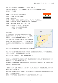 温泉へ行こう シリア・パルミラ編