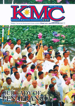september 2013 KabaYaN mIGraNts COmmUNItY