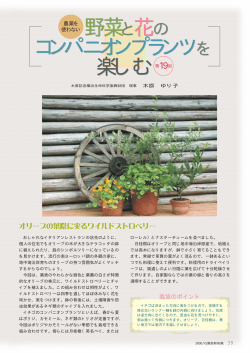 コンパニオンプランツ 楽しむ 野菜と花の コンパニオンプランツ 楽しむ