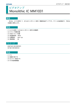 Monolithic IC MM1031