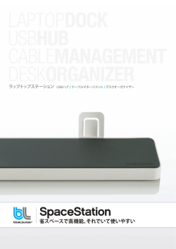 SpaceStationカタログのダウンロード（676KB）