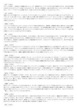 ［1C・1列目］ ステージが低く、音楽家との距離が近いミューザ。指揮者や