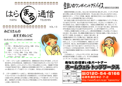 はらまる通信13号（2007年2月）