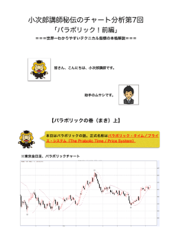 小次郎講師秘伝のチャート分析第7回