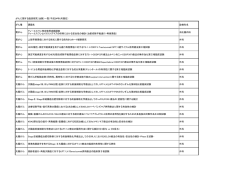 がんに関する臨床研究一覧 (PDF：78.99KB)