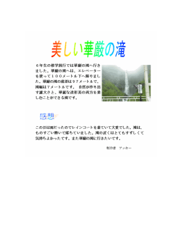 華厳の滝 [50KB pdfファイル]