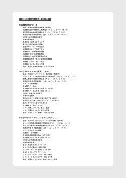 詳細版 レポート項目一覧