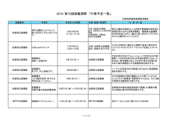 「読書週間」行事一覧を掲載しました（PDF:296KB）
