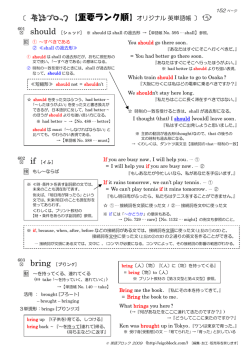 No.601～700の英単語帳