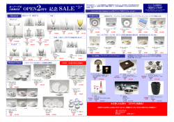 HP更新091027 OPEN2周年記念