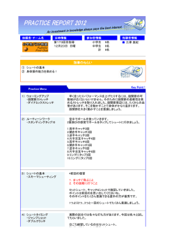 3ショットを打ちます
