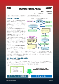 統合リスク管理入門