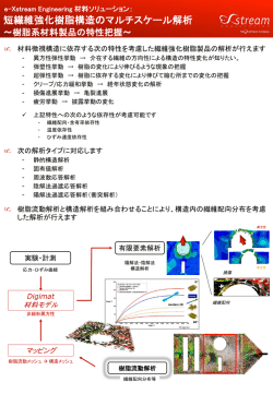 短繊維強化樹脂構造のマルチスケール解析