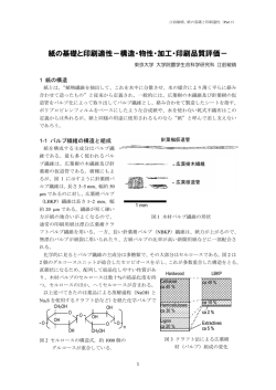 紙の基礎と印刷適性－構造・物性・加工・印刷品質評価