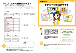 わたしにかかった費用はいくら？
