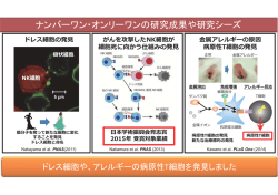 ナンバーワン・オンリーワンの研究成果や研究シーズ