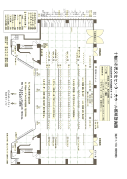 十和田市民文化センター大ホール照明設備図 - Mac-Pal