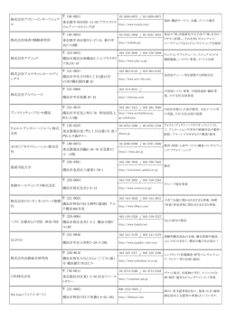 株式会社アイビーインターナショナ ル 104-0051 東京都中央区佃1-11