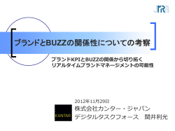 発表資料（PDF3.2MB） - 日本マーケティング・リサーチ協会