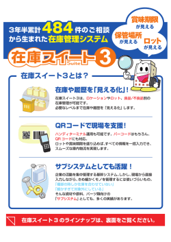 から生まれた在庫管理システム