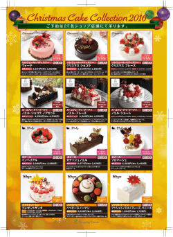 ChristmasCake Collection2016