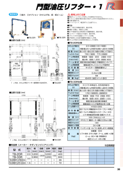 門型油圧リフター・1