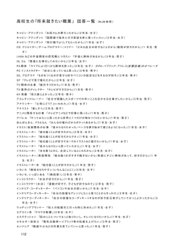 （自由記述「将来就きたい職業」「将来の夢」） （PDF 335.5KB）