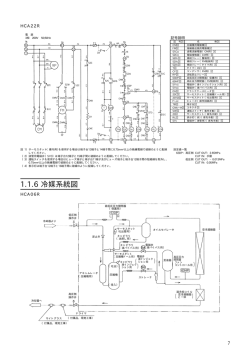 1.1.6 冷媒系統図