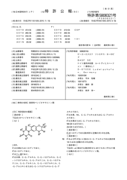 特 許 公 報 特許第5808321号