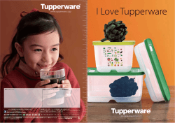 I Love Tupperware