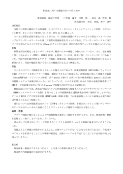 胆道鏡に対する機能付加への取り組み