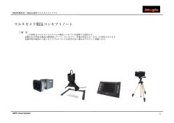 imagic マルチカメラ製品コンセプトノート