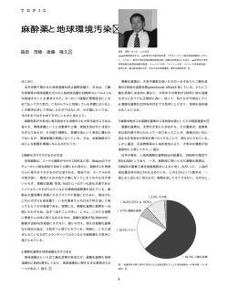 麻酔薬と地球環境汚染