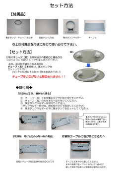 真空パック器 吸太郎 セット方法