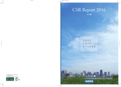 CSR Report 2016