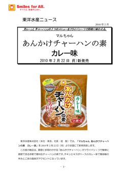 あんかけチャーハンの素 カレー味