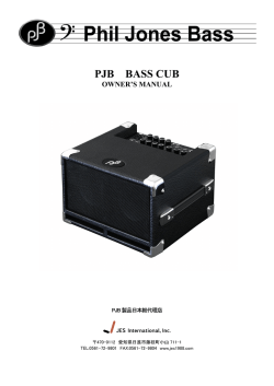 Bass Cub - PJB Japan