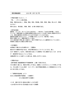 5月 - 滑稽俳句協会