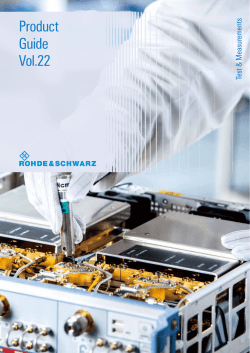 Product Guide Vol.22