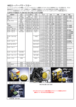 HKSスーパーパワーフロー