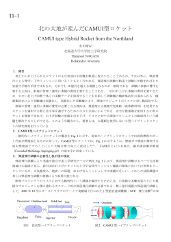 北の大地が産んだCAMUI型ロケット