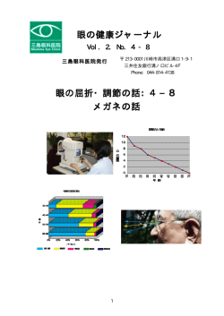 眼の屈折・調節の話4－8