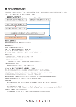 雇用保険継続の要件