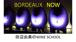 BORDEAUX NOW - 田辺由美のワインスクール