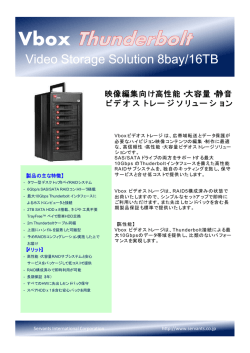 Video Storage Solution 8bay/16TB
