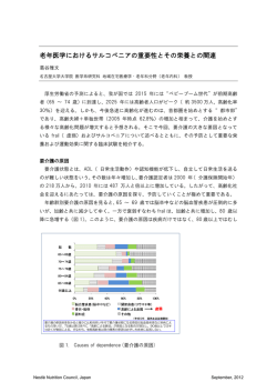 老年医学におけるサルコペニアの重要性とその栄養との関連