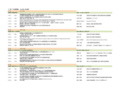 11月17日部屋B （As303-304室）