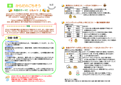 効能・効果 今回のテーマ『 はちみつ 』