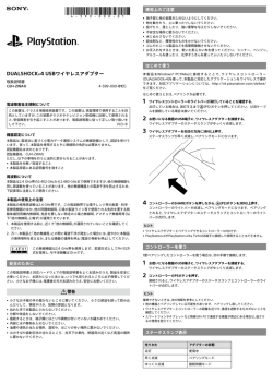 DUALSHOCK&reg;4 USBワイヤレスアダプター