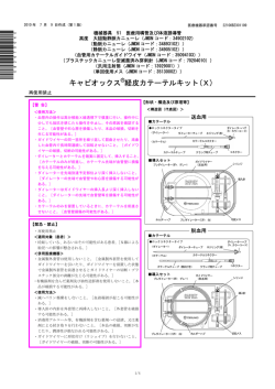 キャピオックス 経皮カテーテルキット(X)